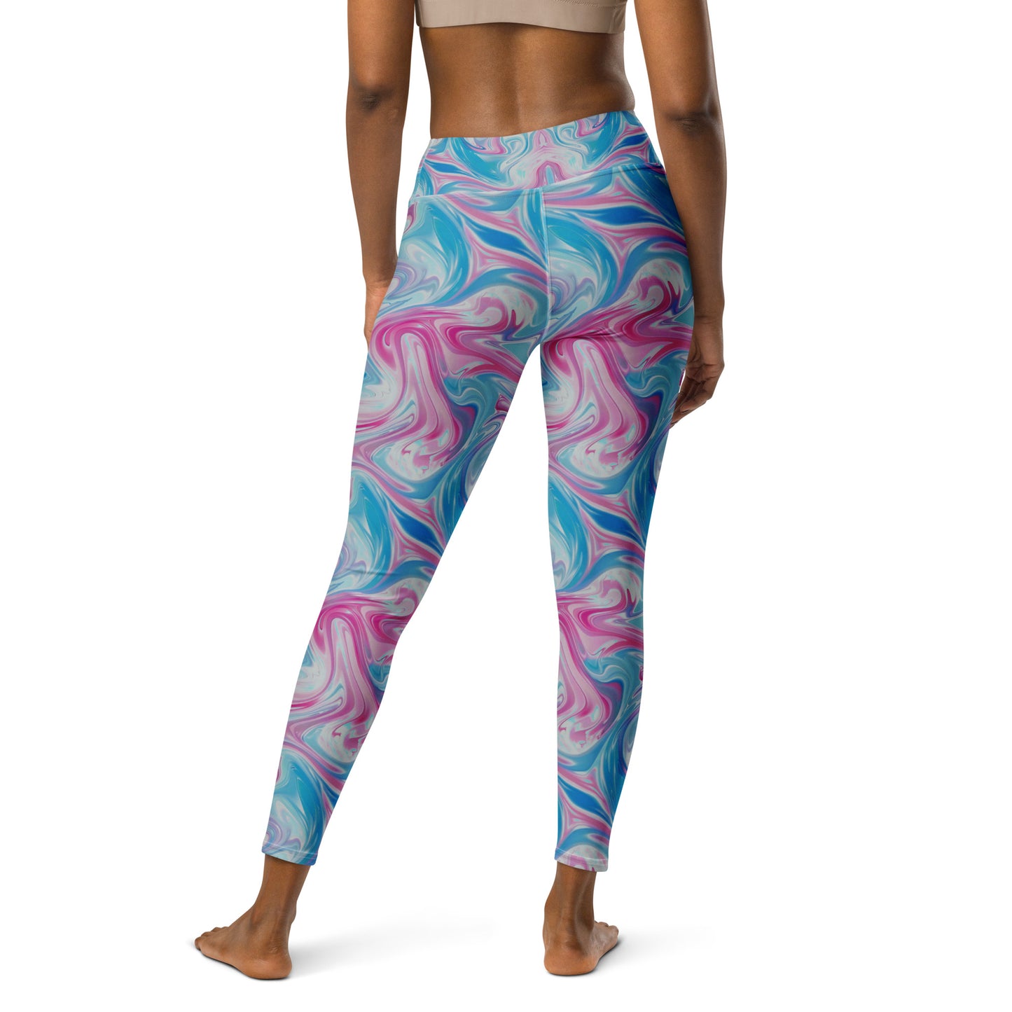 Pink & Blue Swirl