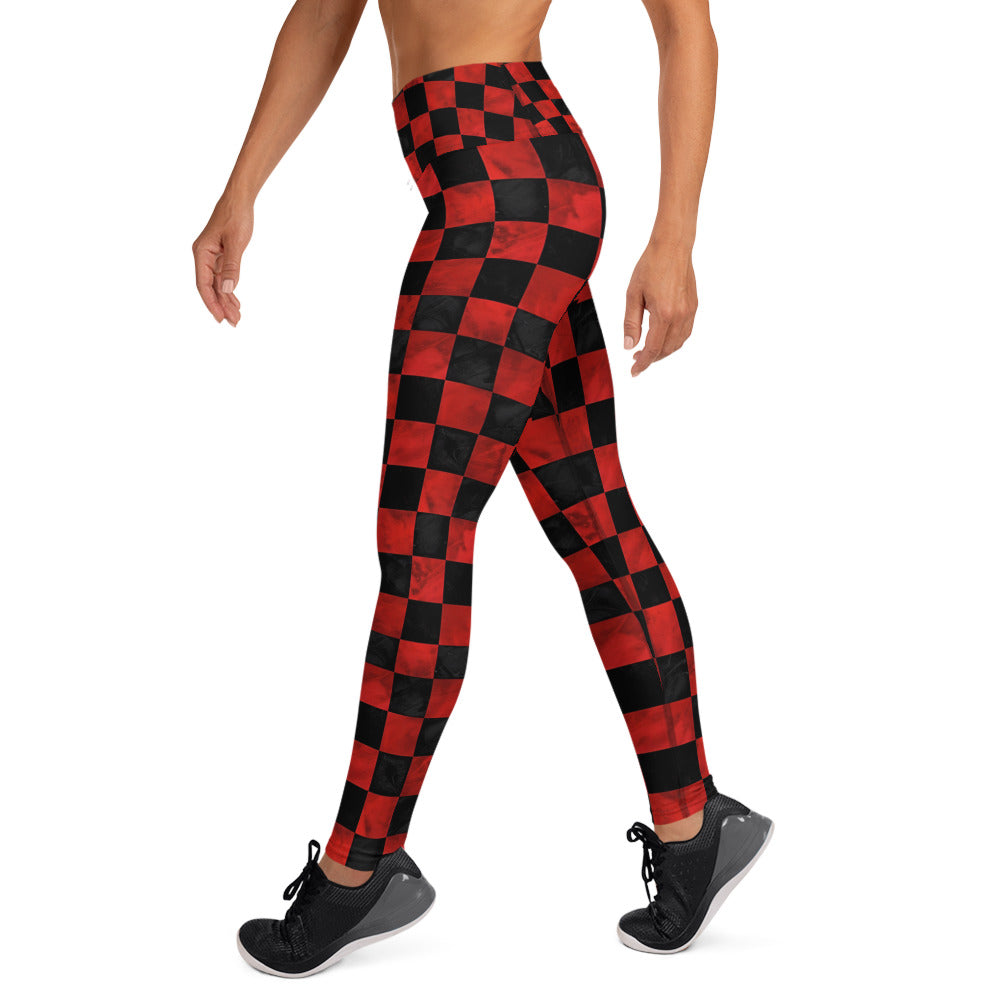 Red & Black Checkered Board
