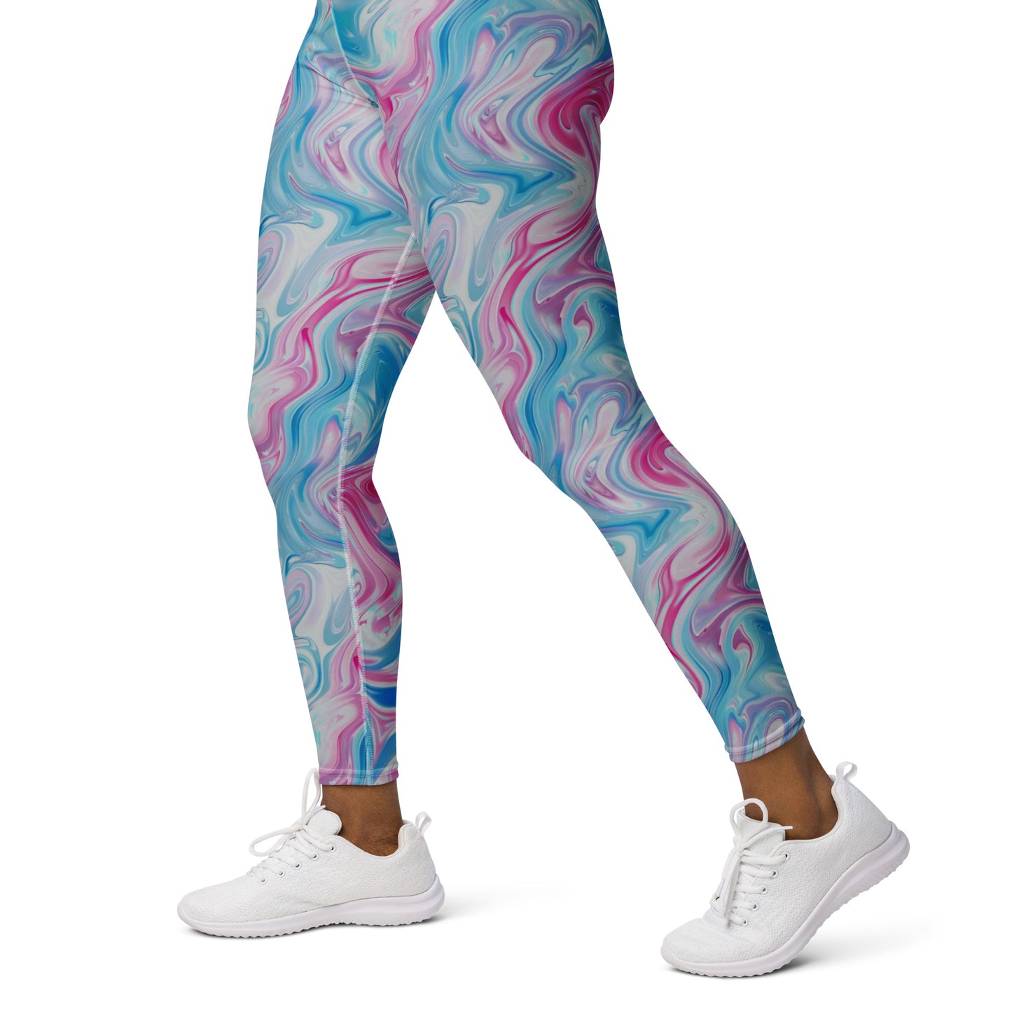Pink & Blue Swirl