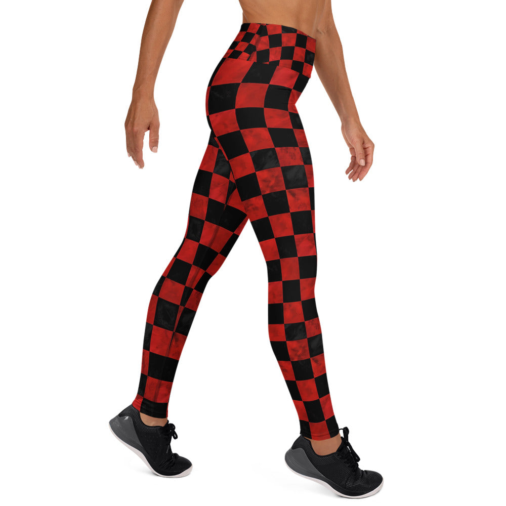 Red & Black Checkered Board