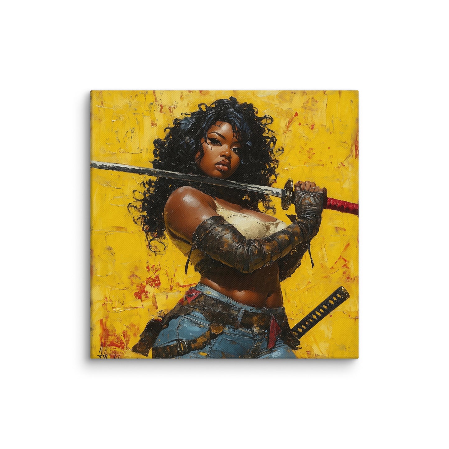 Black Artificial Intelligence Canvas Artwork Posters Prints Visual Artwork