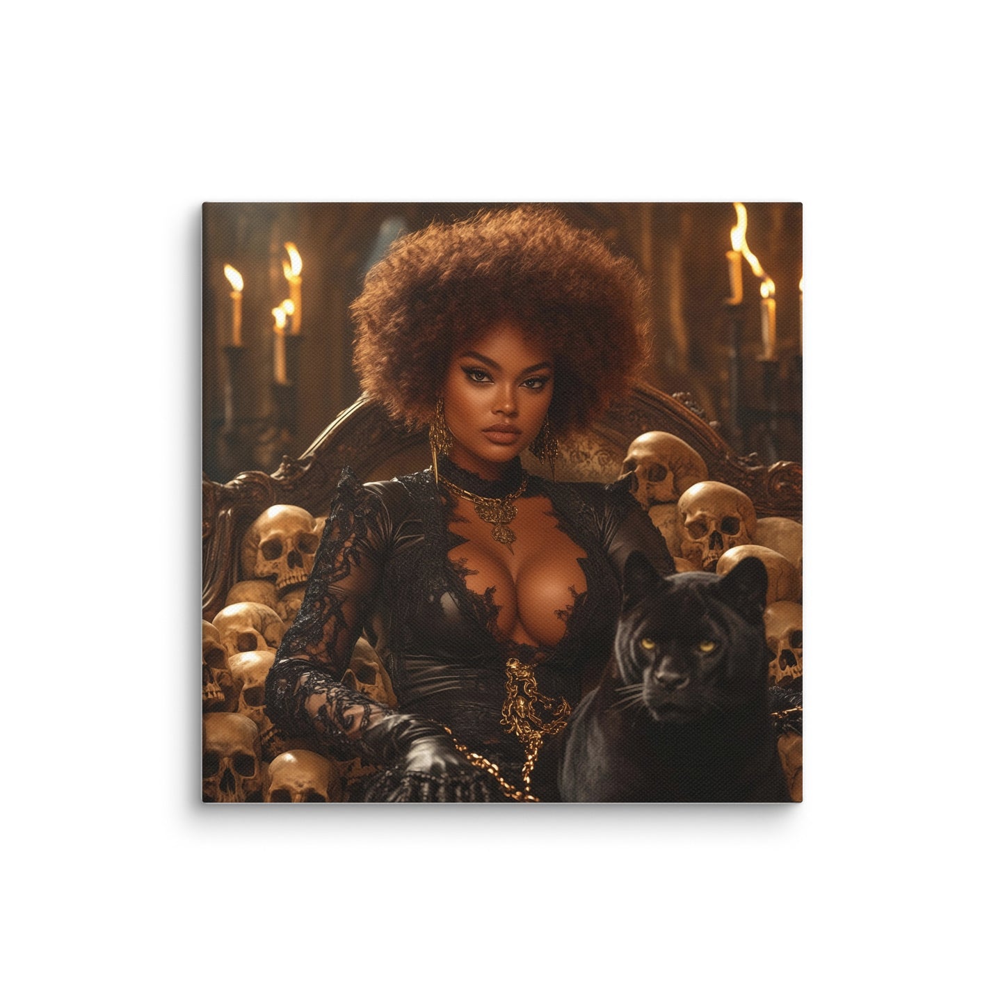 Black Artificial Intelligence Canvas Artwork Posters Prints Visual Artwork