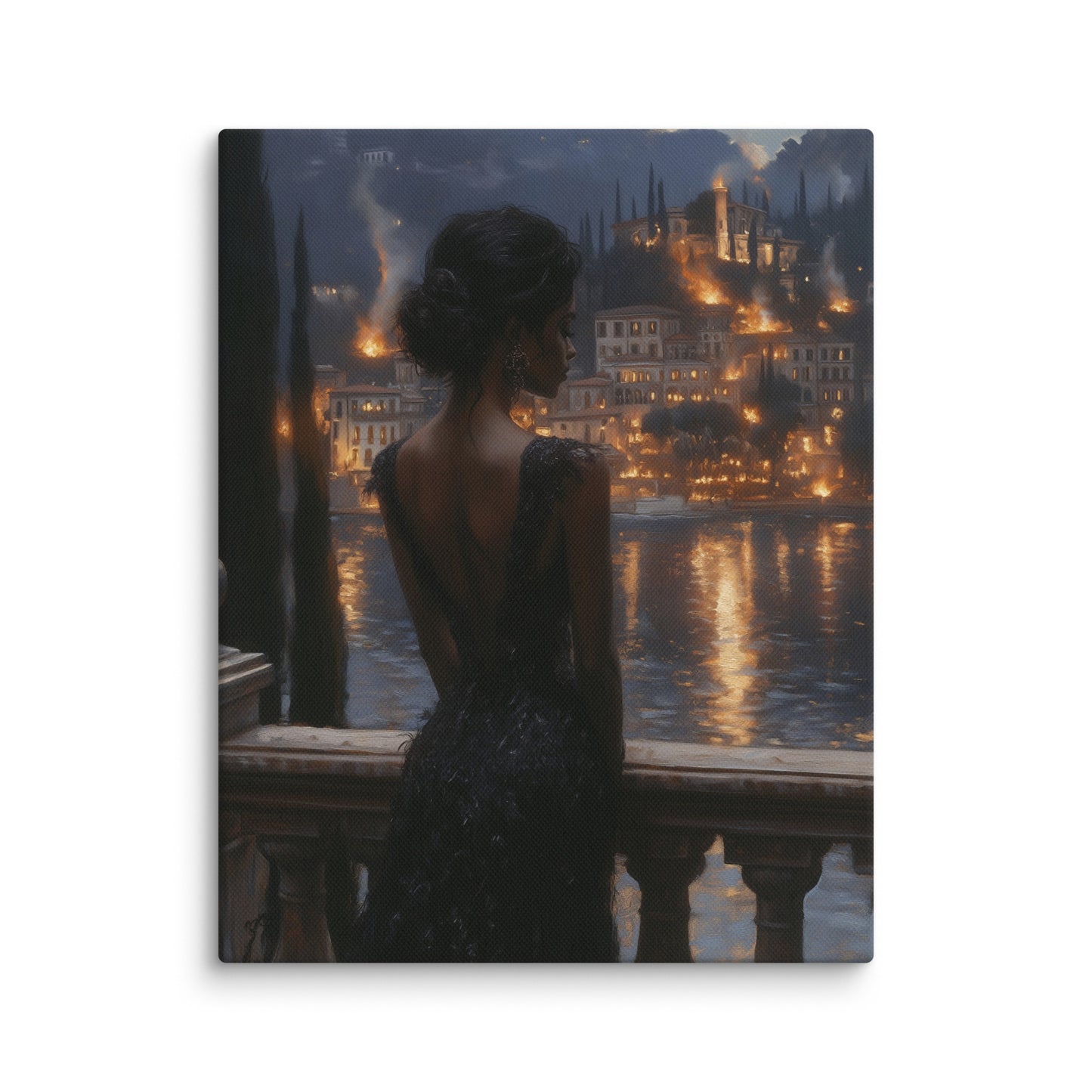 Black Artificial Intelligence Canvas Artwork Posters Prints Visual Artwork