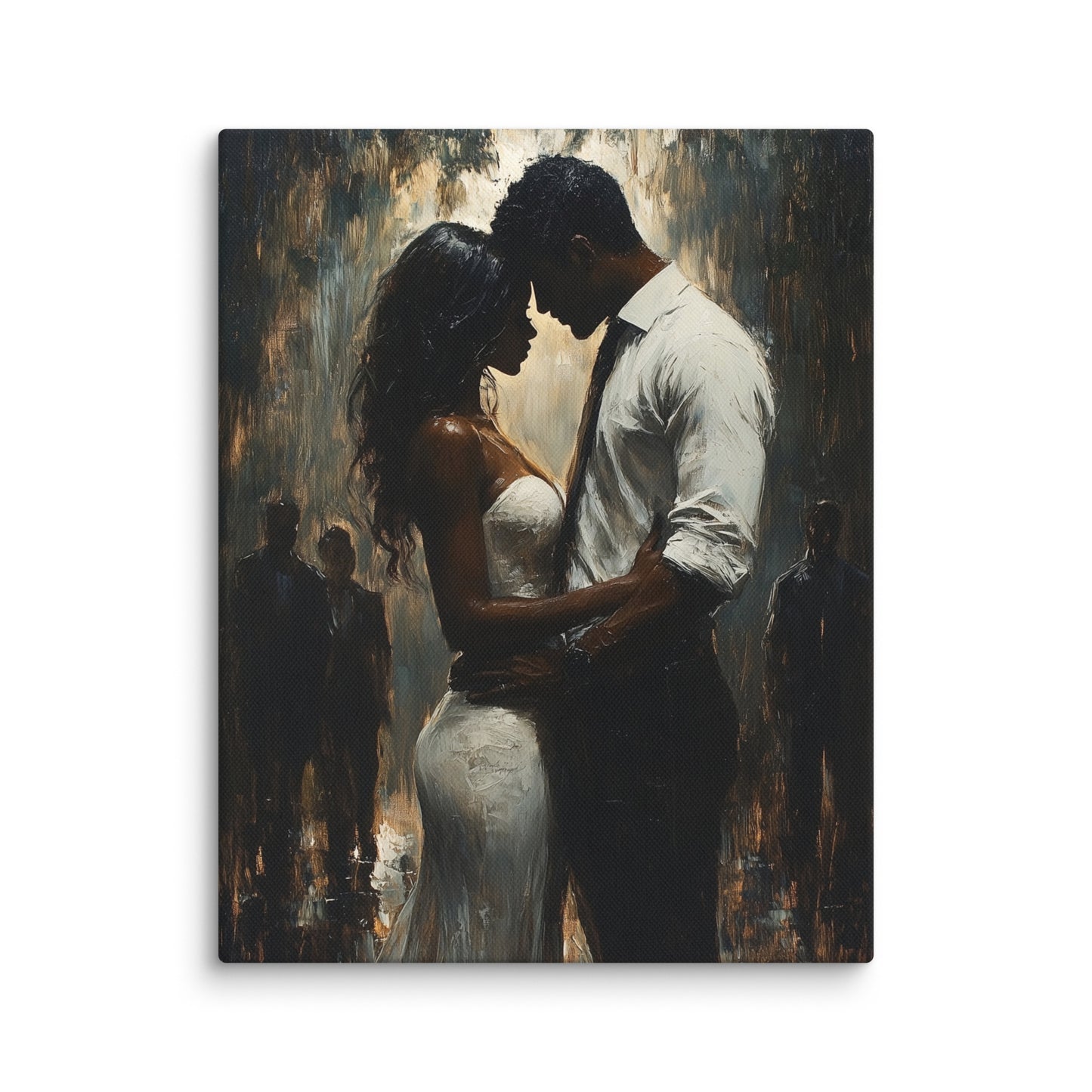 Black Artificial Intelligence Canvas Artwork