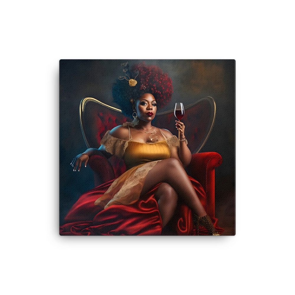 Black Artificial Intelligence Canvas Artwork