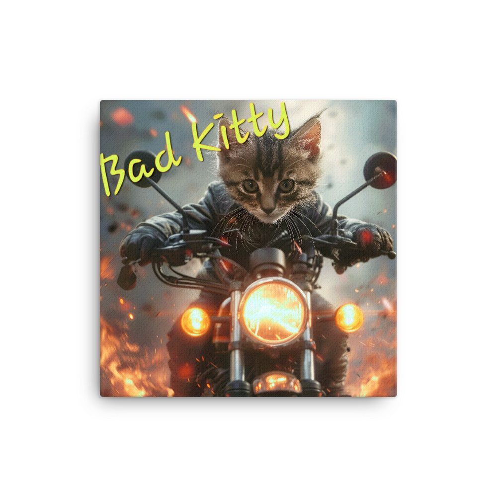 Black Artificial Intelligence Canvas Artwork animal