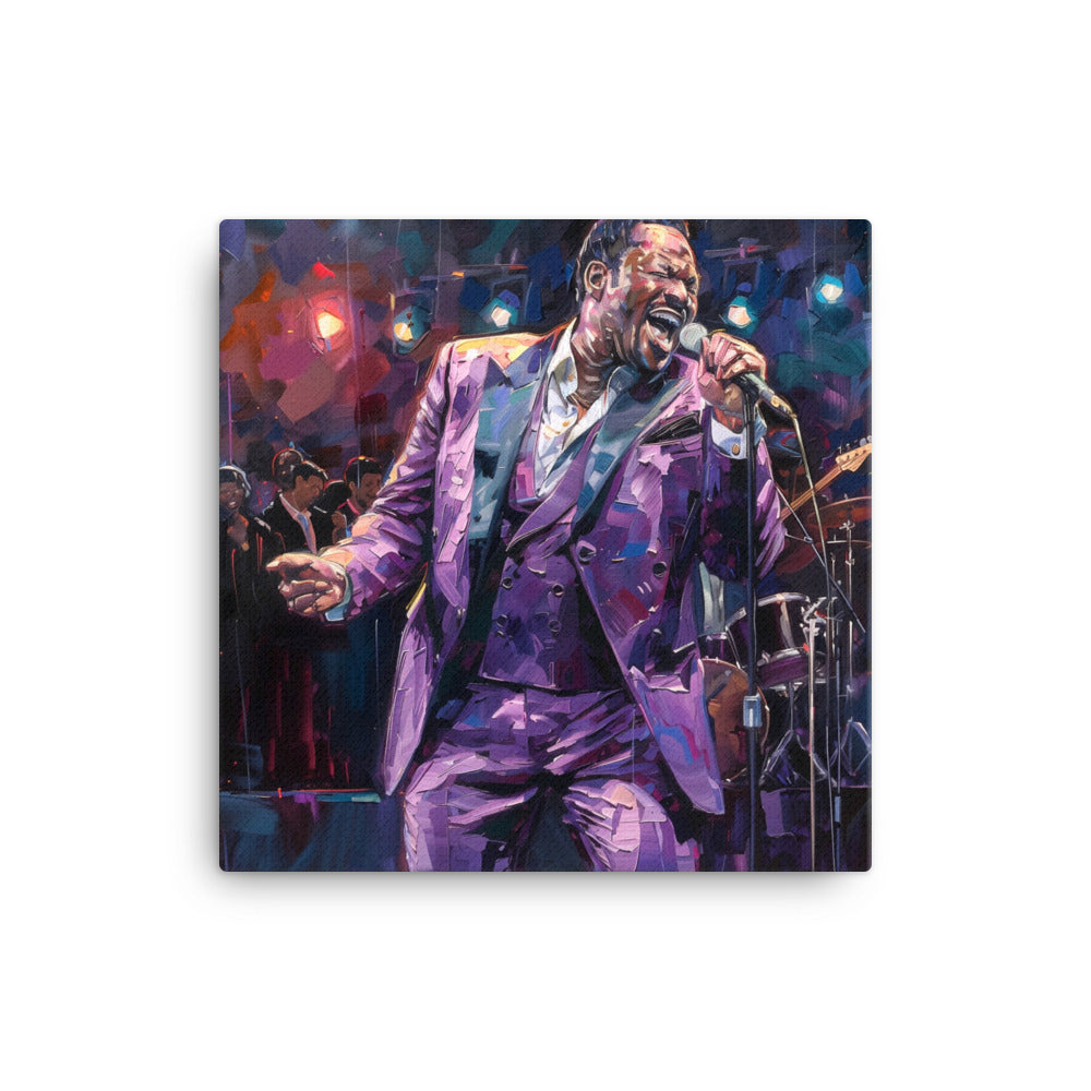 Black Artificial Intelligence Canvas Artwork