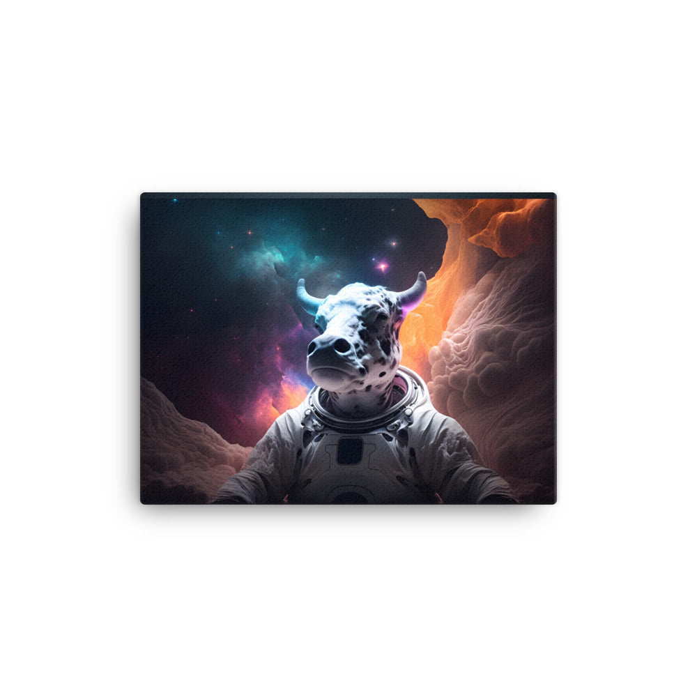 Black Artificial Intelligence Canvas Artwork Animal fantasy