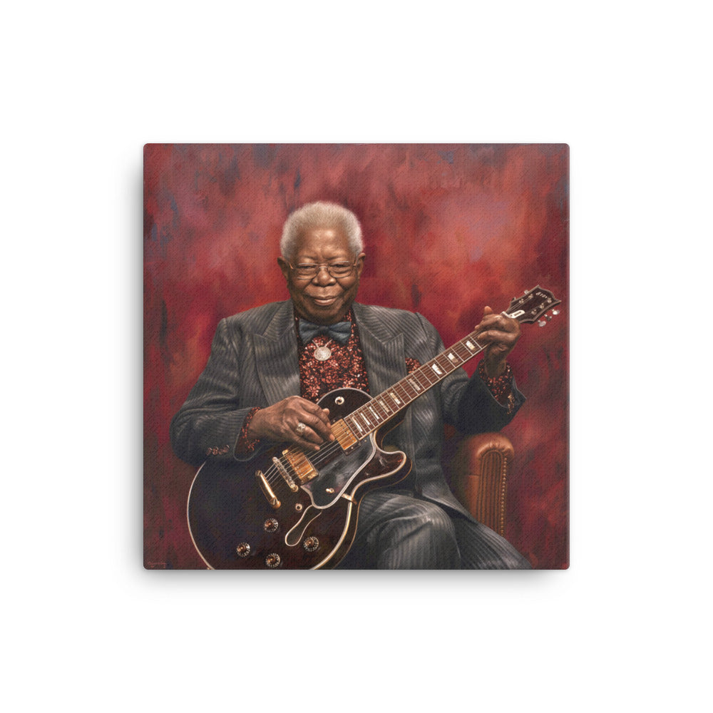 Black Artificial Intelligence Canvas Artwork