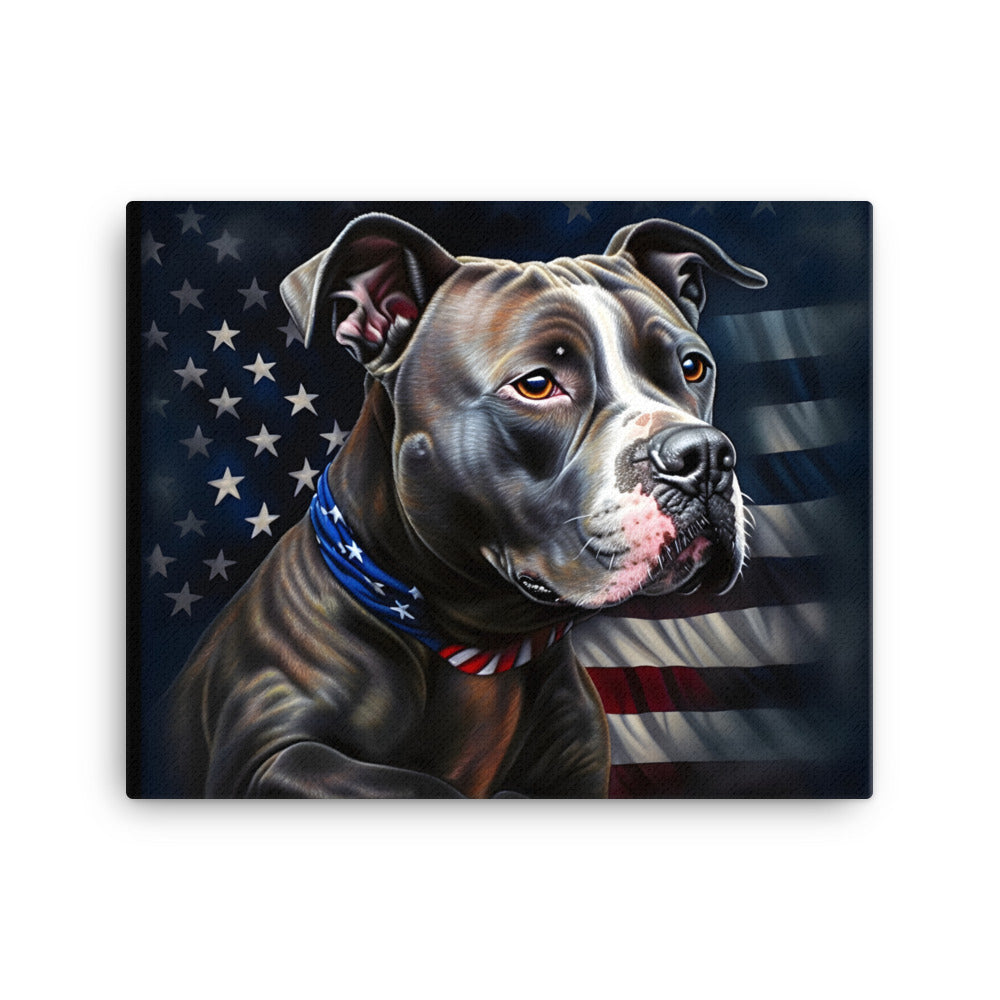 Black Artificial Intelligence Canvas Artwork Animal