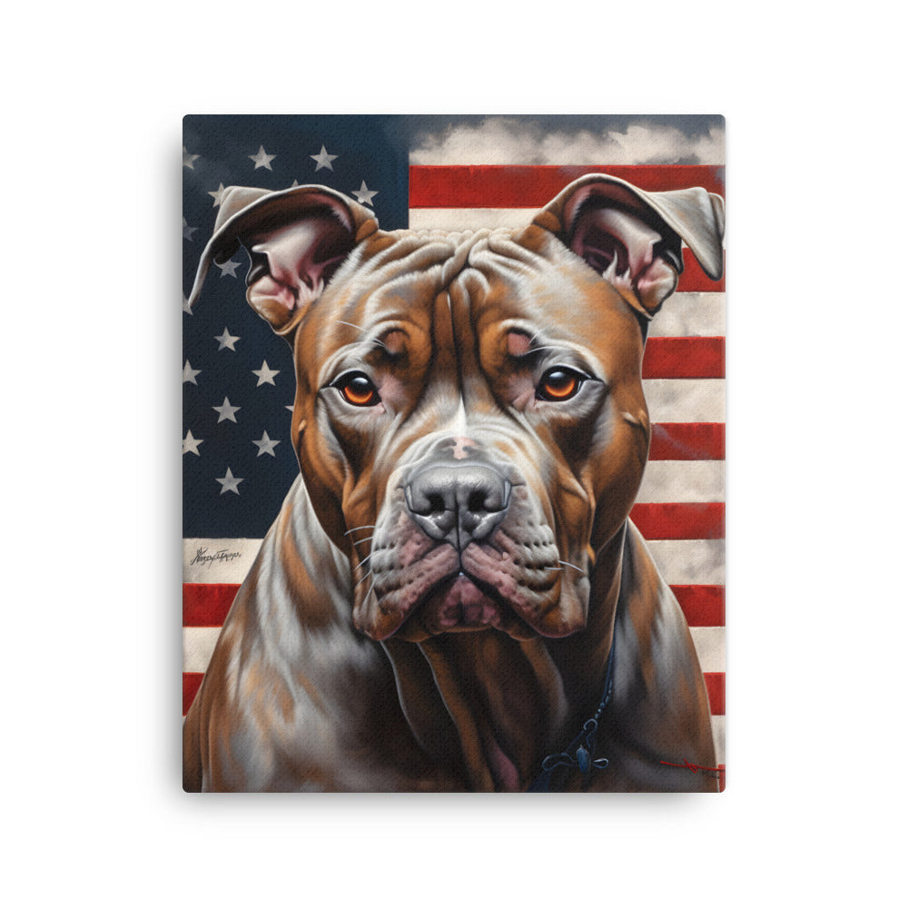 Black Artificial Intelligence Canvas Artwork Animal