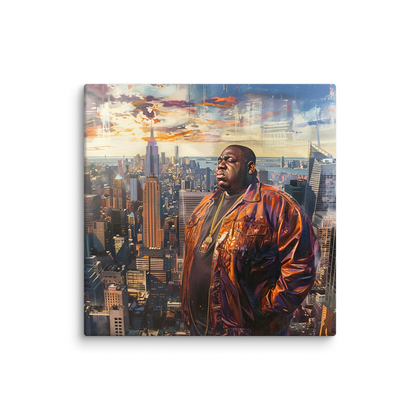 Black Artificial Intelligence Canvas Artwork