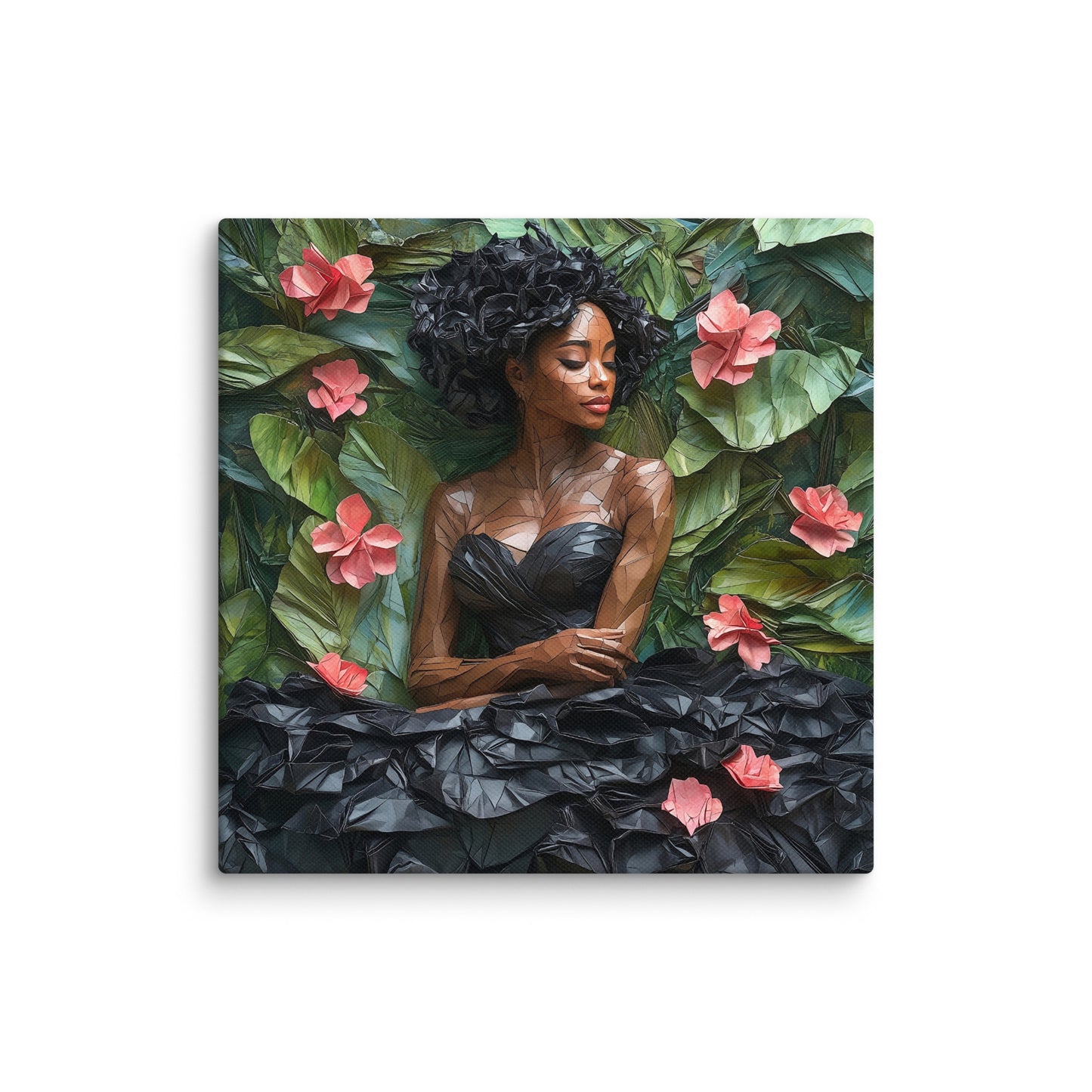 Black Artificial Intelligence Canvas Artwork Posters Prints Visual Artwork