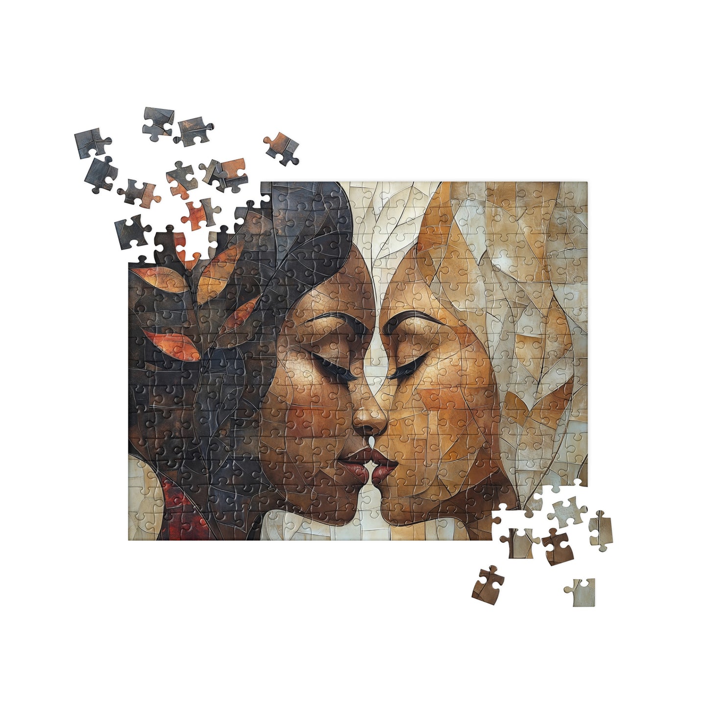 Black Artificial Intelligence Jigsaw Puzzle Games Midjourney