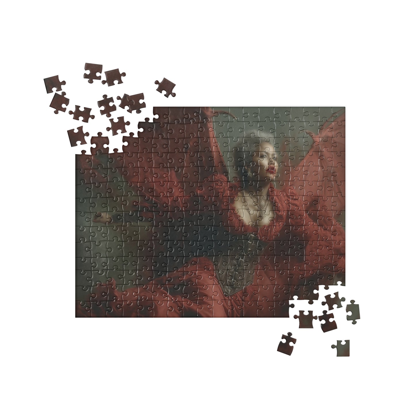 Black Artificial Intelligence Jigsaw Puzzle Games Midjourney
