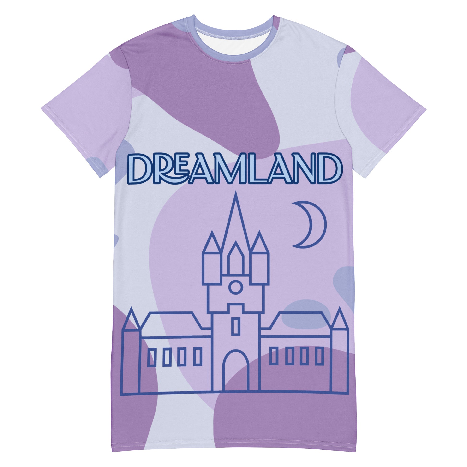 Black Artificial Intelligence Tee Shirt Sleepwear Nightgown moo-moo