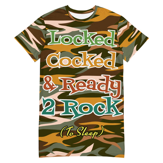 Black Artificial Intelligence Tee Shirt Sleepwear Nightgown moo-moo