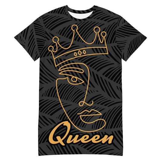 Black Artificial Intelligence Tee Shirt Sleepwear Nightgown moo-moo