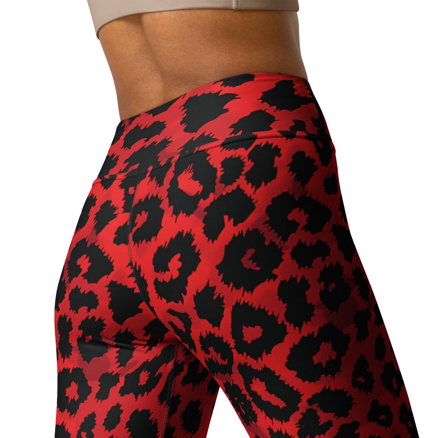 Red & Black Leopard