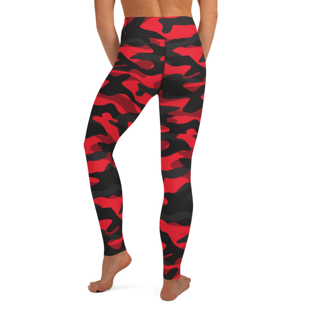 Red & Black Camouflage