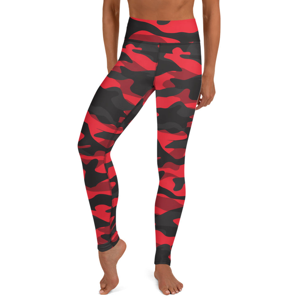 Red & Black Camouflage