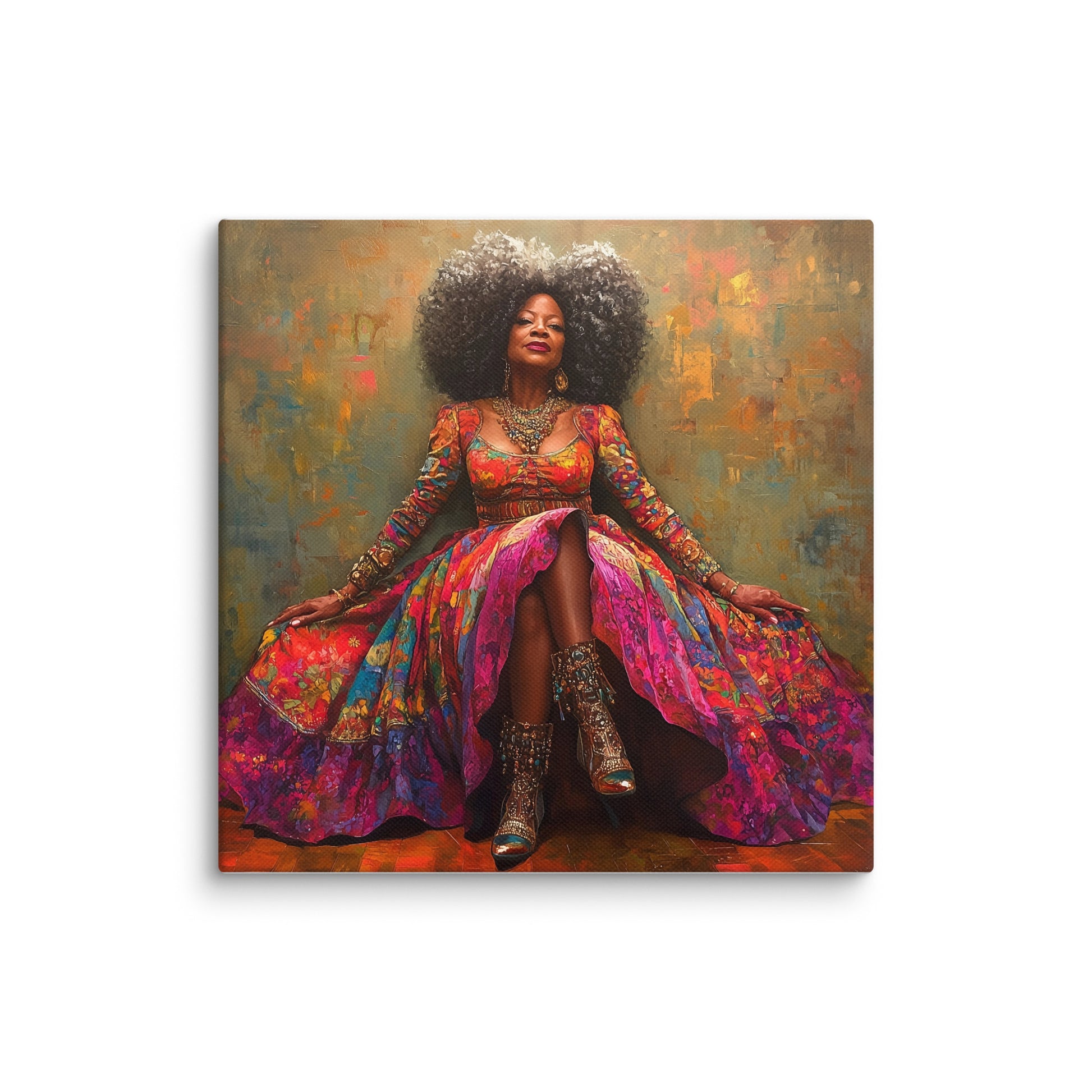 Black Artificial Intelligence Canvas Artwork Posters Prints Visual Artwork
