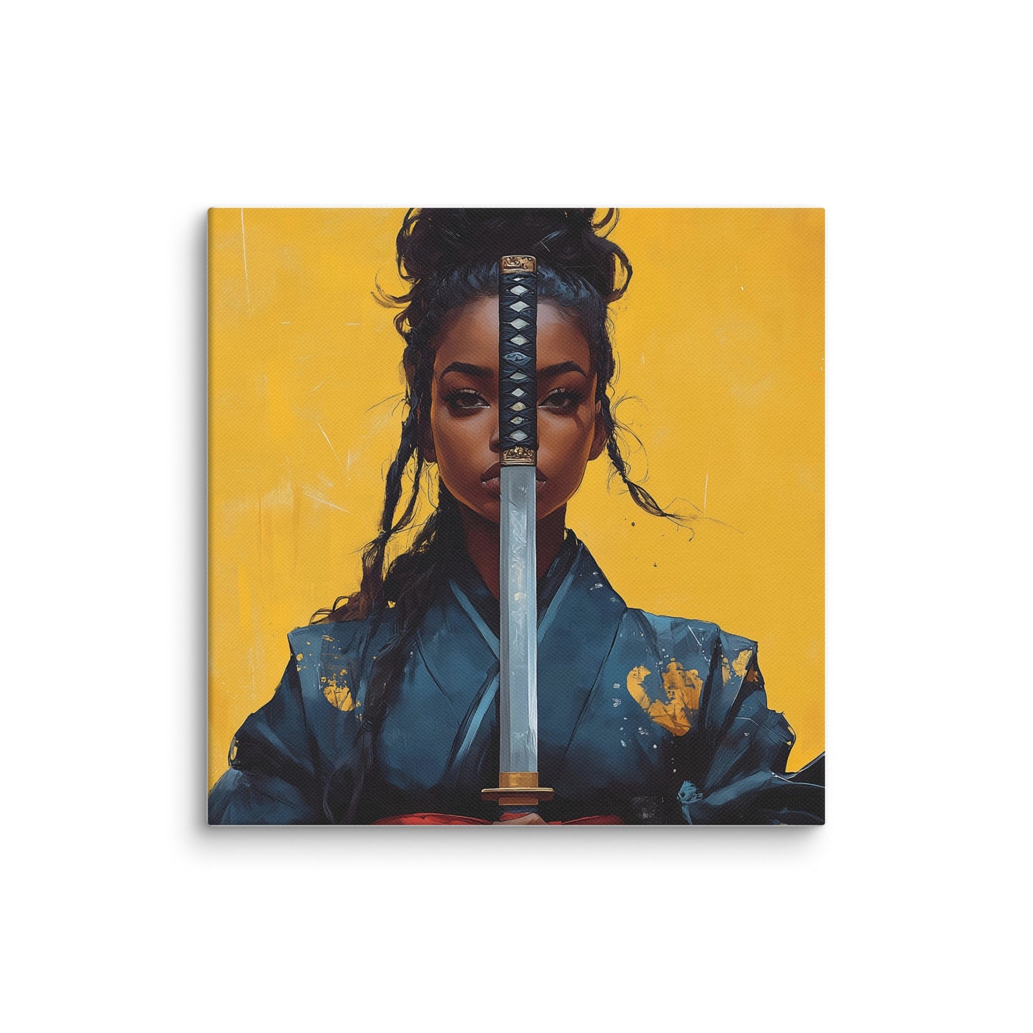 Black Artificial Intelligence Canvas Artwork Posters Prints Visual Artwork