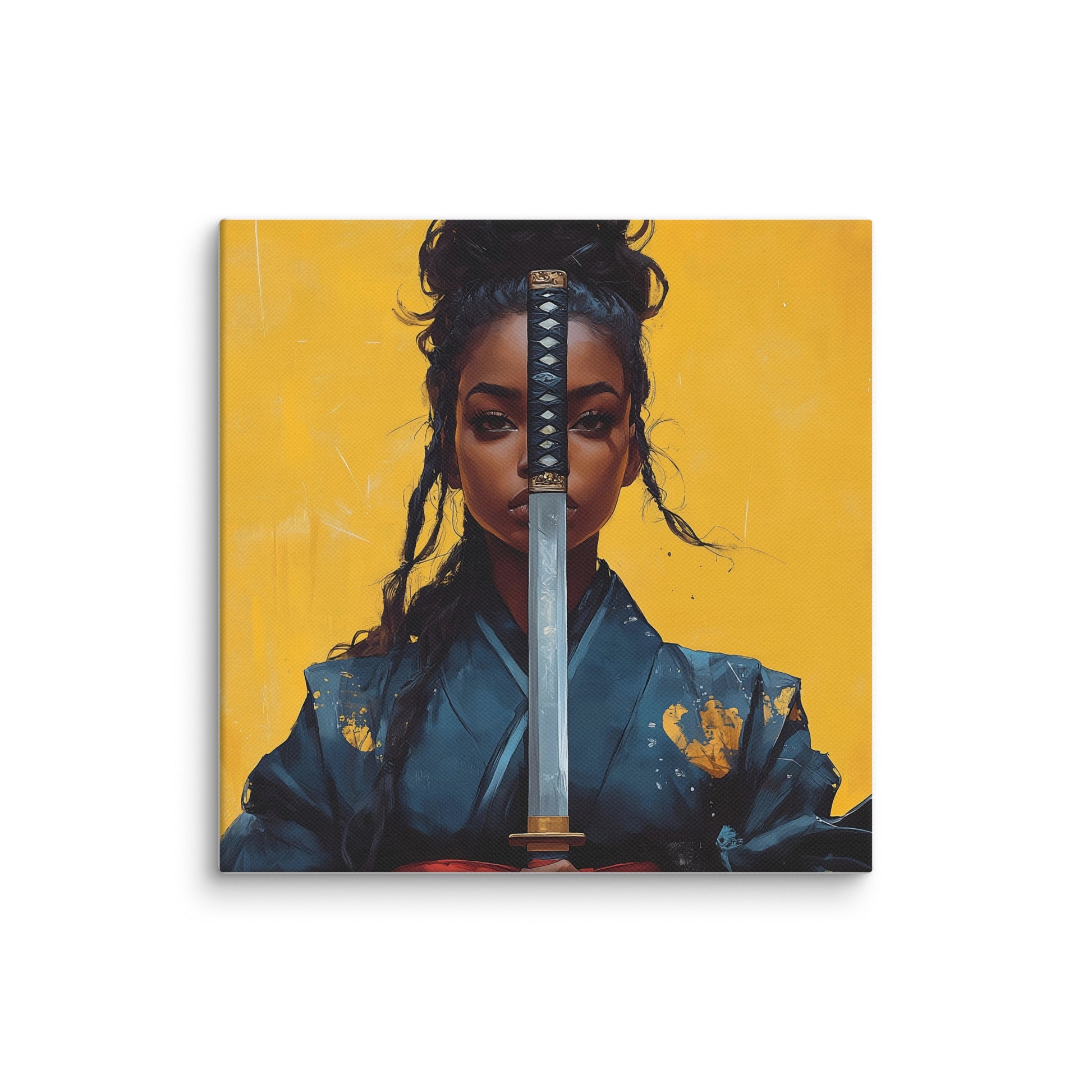Black Artificial Intelligence Canvas Artwork Posters Prints Visual Artwork
