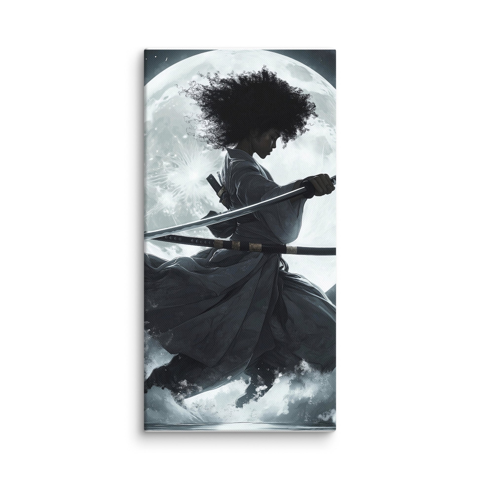 Black Artificial Intelligence Canvas Artwork Posters Prints Visual Artwork