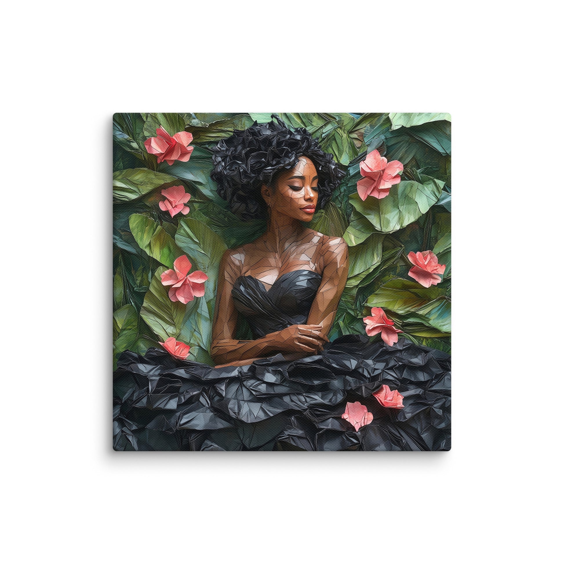 Black Artificial Intelligence Canvas Artwork Posters Prints Visual Artwork