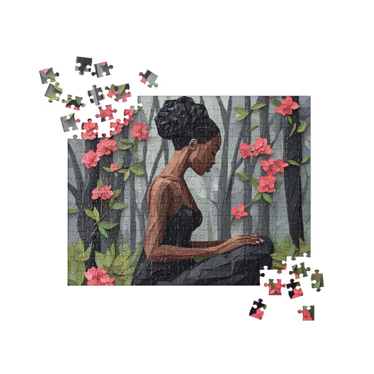 Black Artificial Intelligence Jigsaw Puzzle Games Midjourney 