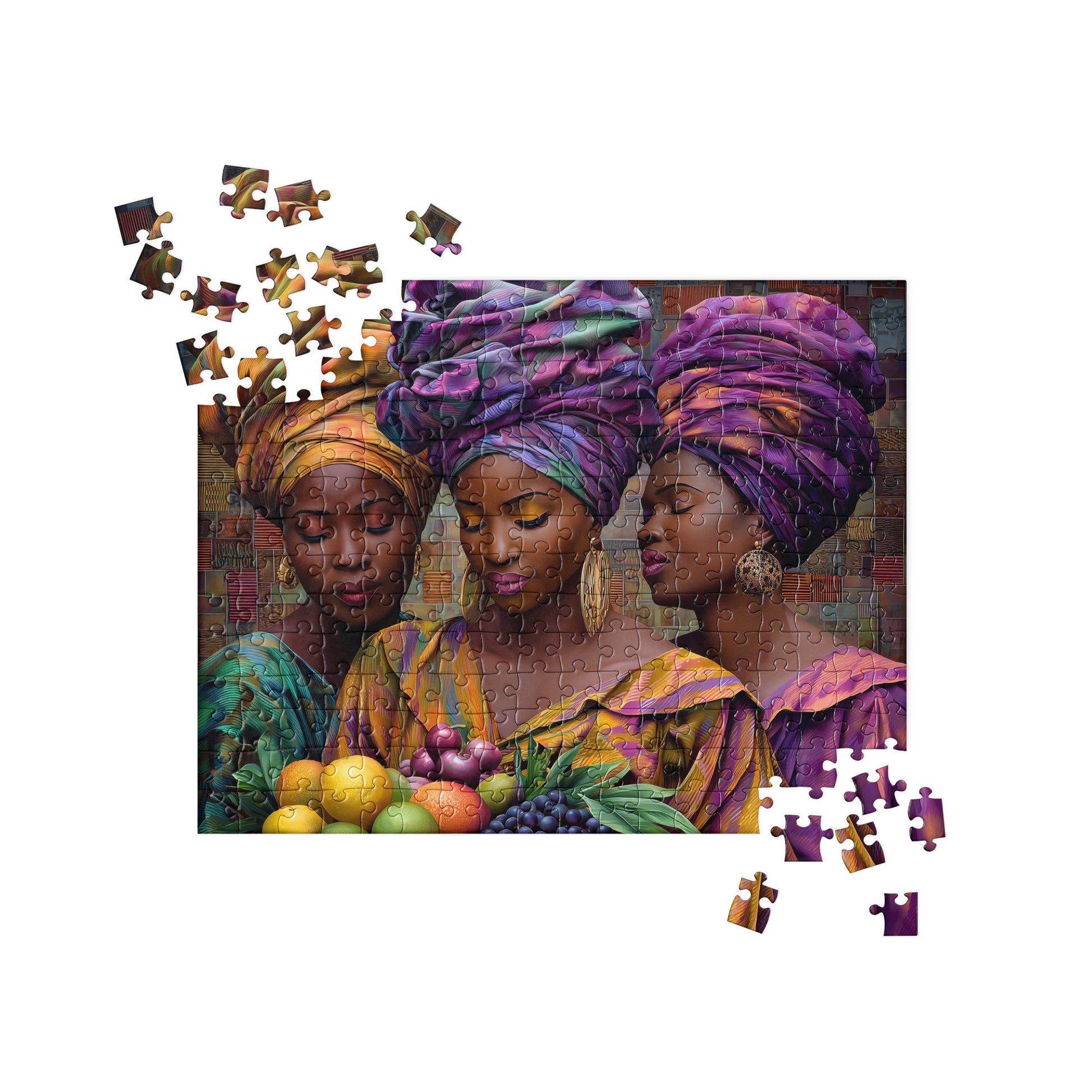 Black Artificial Intelligence Jigsaw Puzzle Games Midjourney 