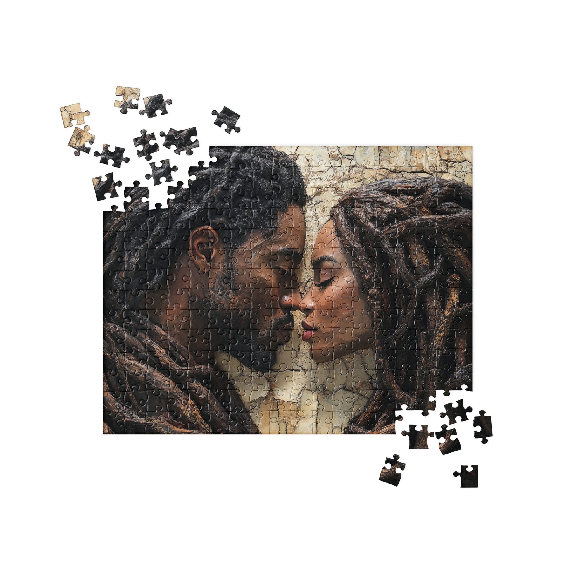 Black Artificial Intelligence Jigsaw Puzzle Games Midjourney 