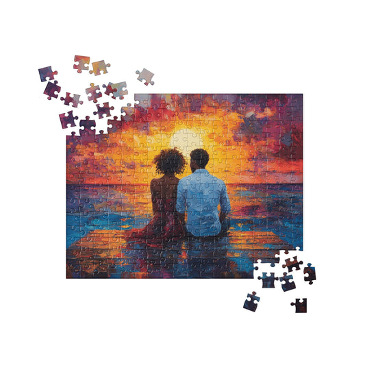 Black Artificial Intelligence Jigsaw Puzzle Games Midjourney 