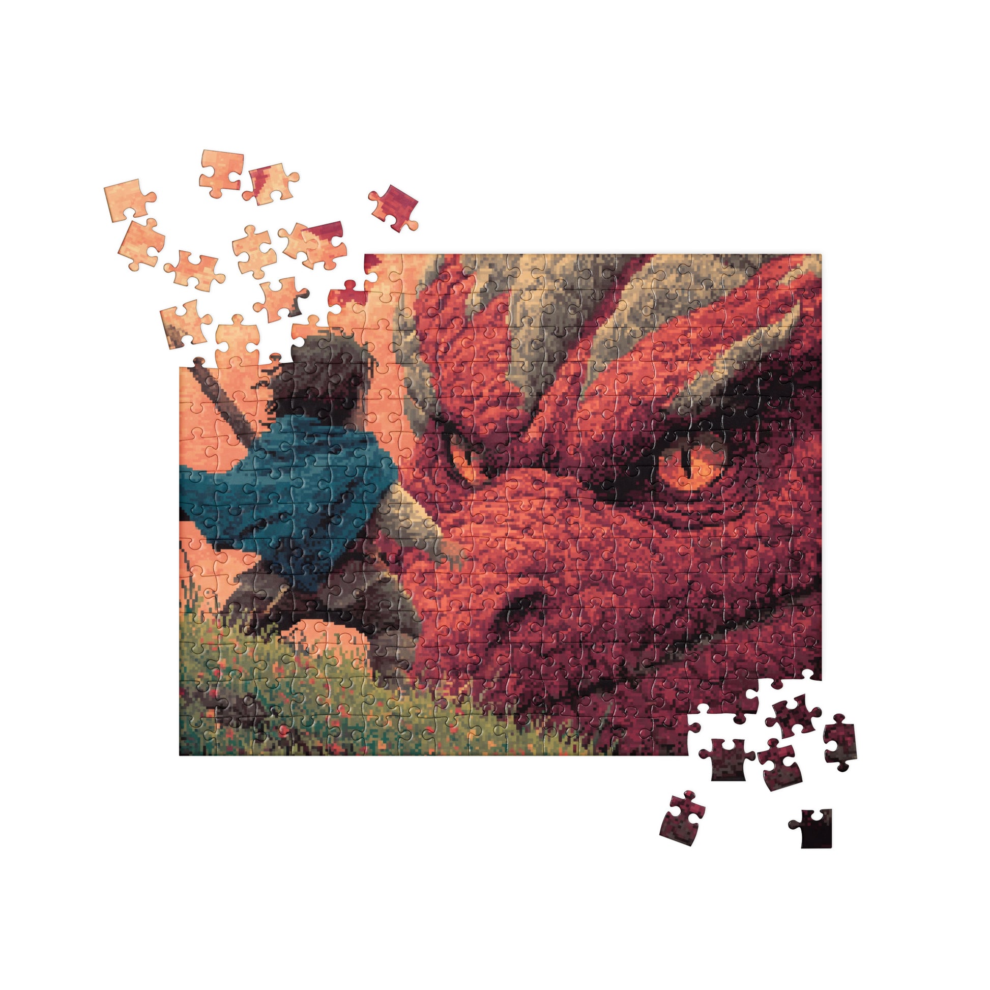 Black Artificial Intelligence Jigsaw Puzzle Games Midjourney 