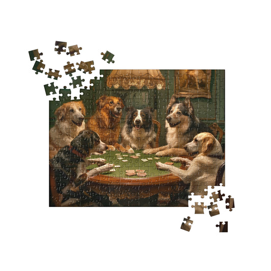 Black Artificial Intelligence Jigsaw Puzzle Games Midjourney 