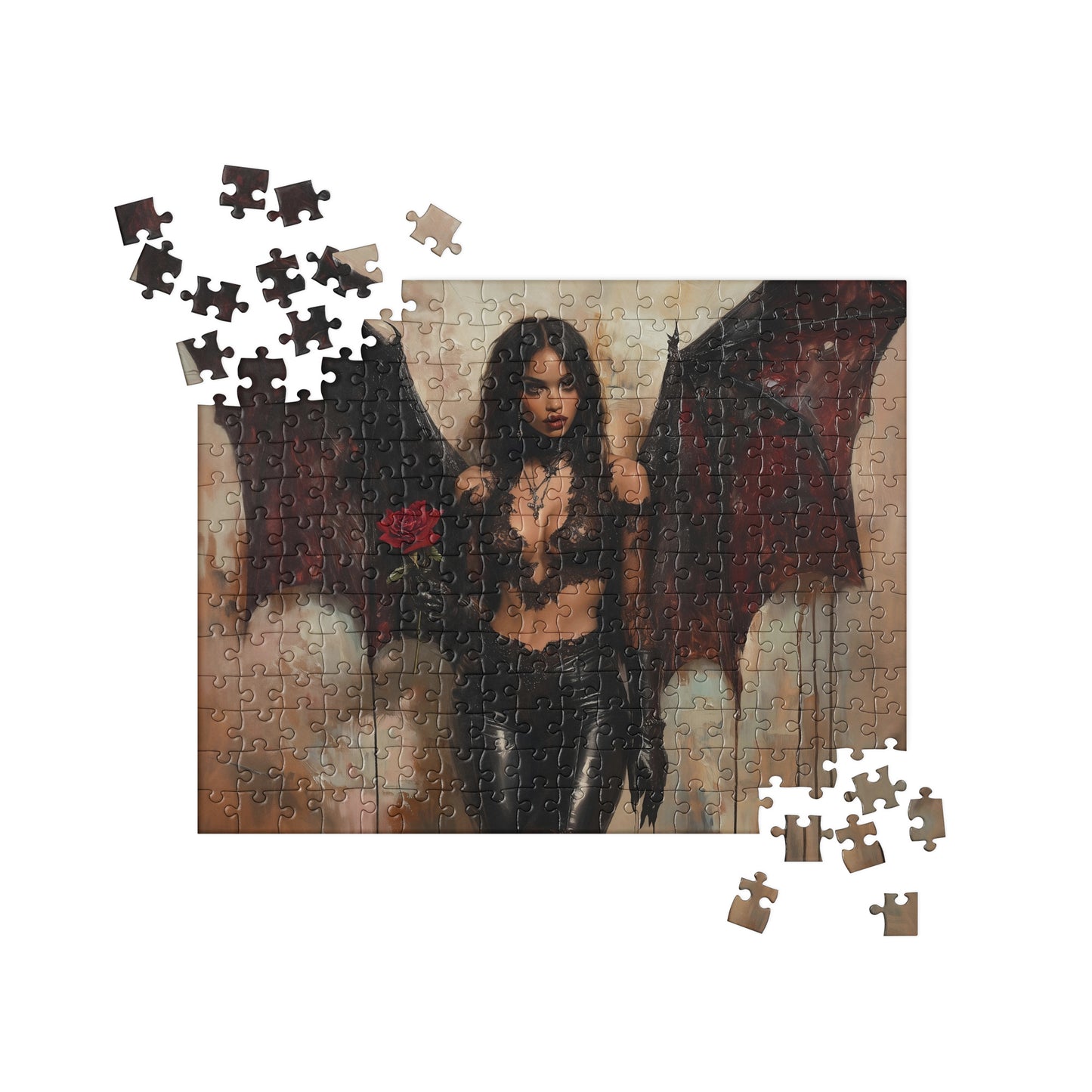 Black Artificial Intelligence Jigsaw Puzzle Games Midjourney 