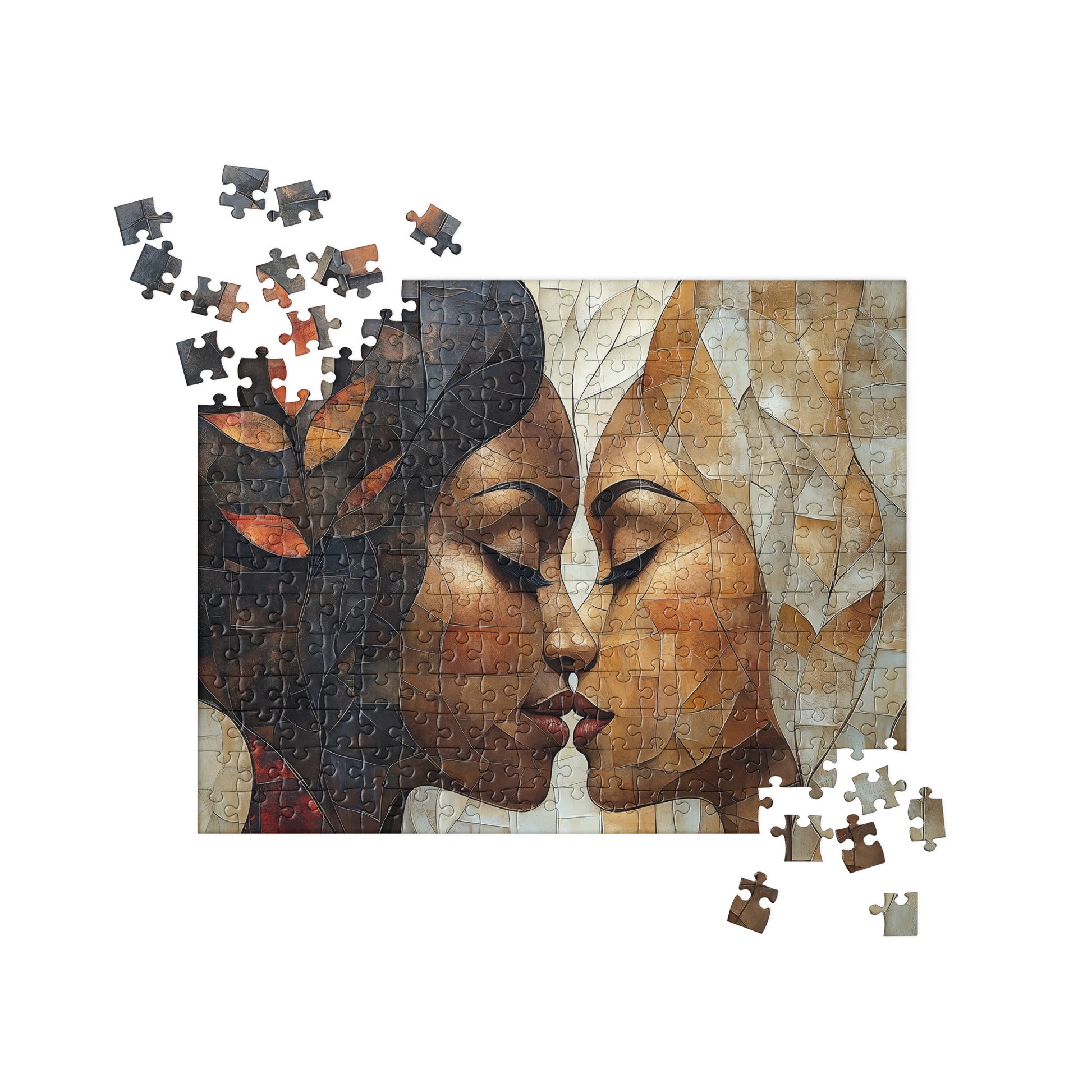 Black Artificial Intelligence Jigsaw Puzzle Games Midjourney 