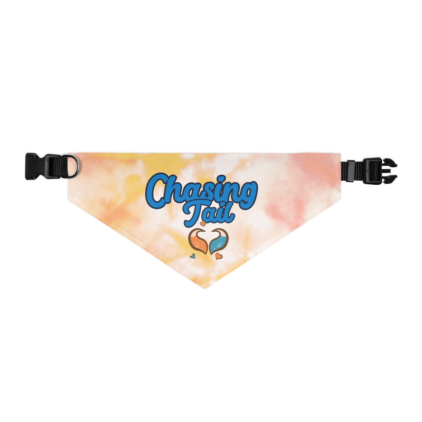 Black Artificial Intelligence Dog Bandanas Pet Collars 